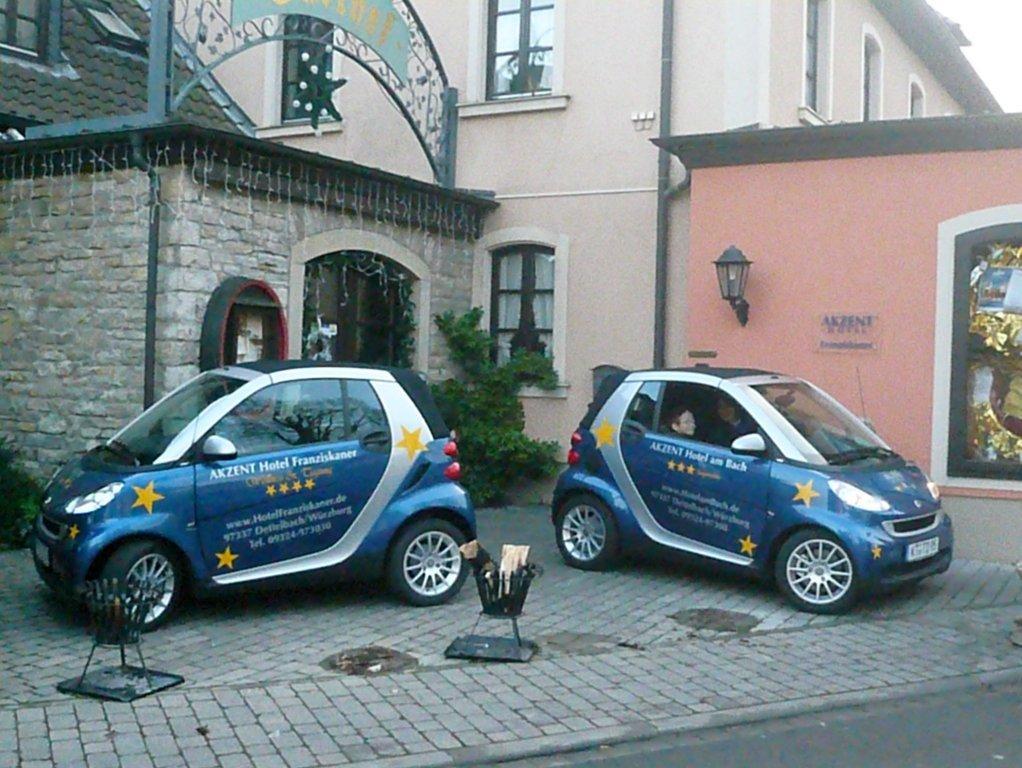 Akzent Hotel Franziskaner Dettelbach Exteriör bild